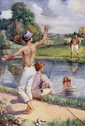Illustration für Tom Browns Schuljahre von Thomas Hughes